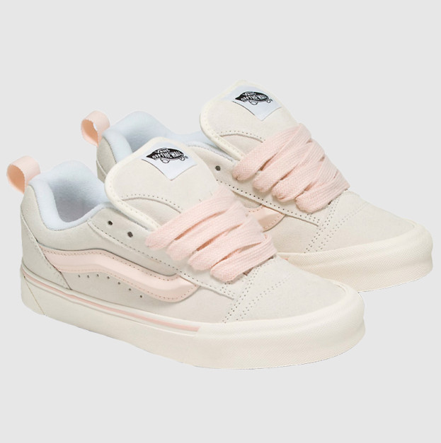 Vans Knu Skool Shoes Sorbet Pastels Pink VN0009QCPNK