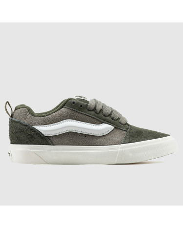 Vans Knu Skool Shoes Grey Green White VN0009QCIVG1