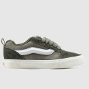 Vans Knu Skool Shoes Grey Green White VN0009QCIVG1