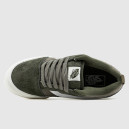 Vans Knu Skool Shoes Grey Green White VN0009QCIVG1