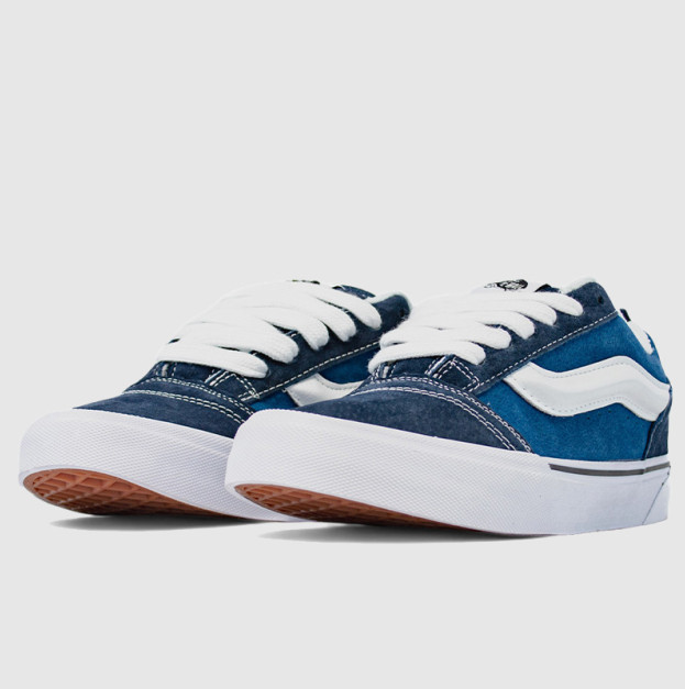 Vans Knu Skool Shoes Blue White VN0009QCNWD