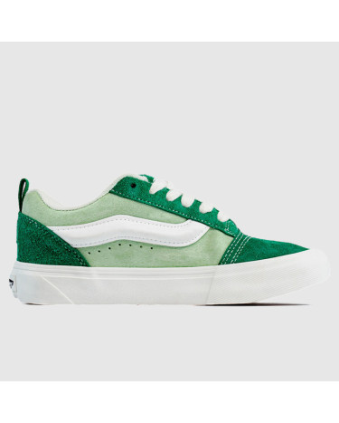 Vans Knu Skool Shoes Green White VN009QCGRN