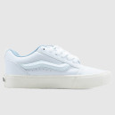 Vans Knu Skool Shoes Leather Blue White VN0009QCDSB1