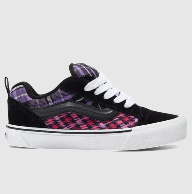 Vans Knu Skool Rave Plaid Black Multi VN0009QCBOQ