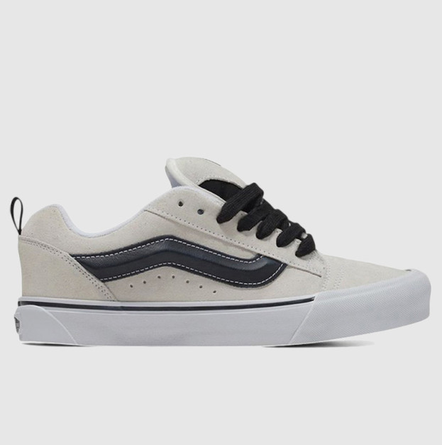 Vans Knu Skool Suede White Black VN0009QCYB2