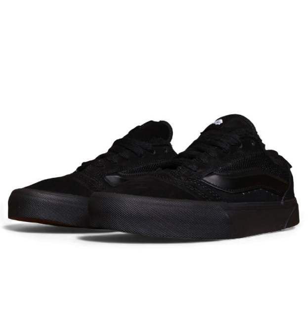 Vans Knu Skool Black with Fur