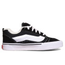 Vans Knu Skool Black White С МЕХОМ