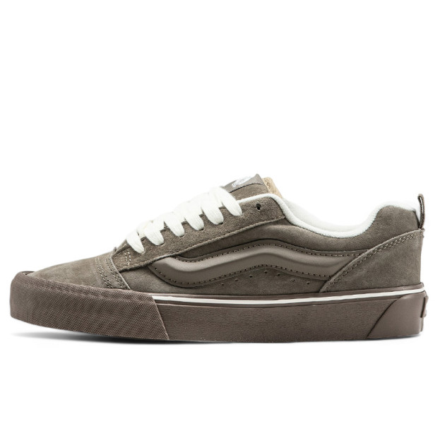 Vans Knu Skool Shoes Brown White