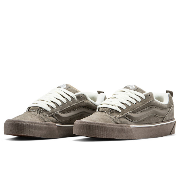 Vans Knu Skool Shoes Brown White