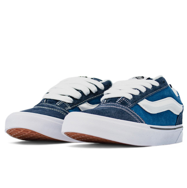 Vans Knu Skool Shoes Blue White VN0009QCNWD