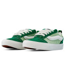 Vans Knu Skool Shoes Green White VN009QCGRN