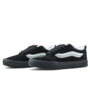 Vans Knu Skool Shoes Winter Black White С МЕХОМ